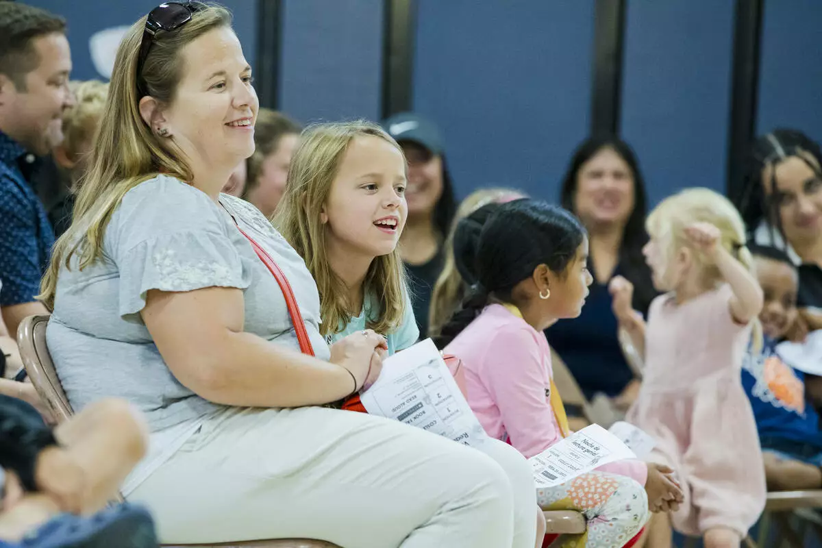Families learned all about the interesting animals found at Cosely Zoo.