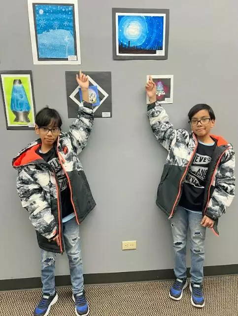 North students show off their hard work!