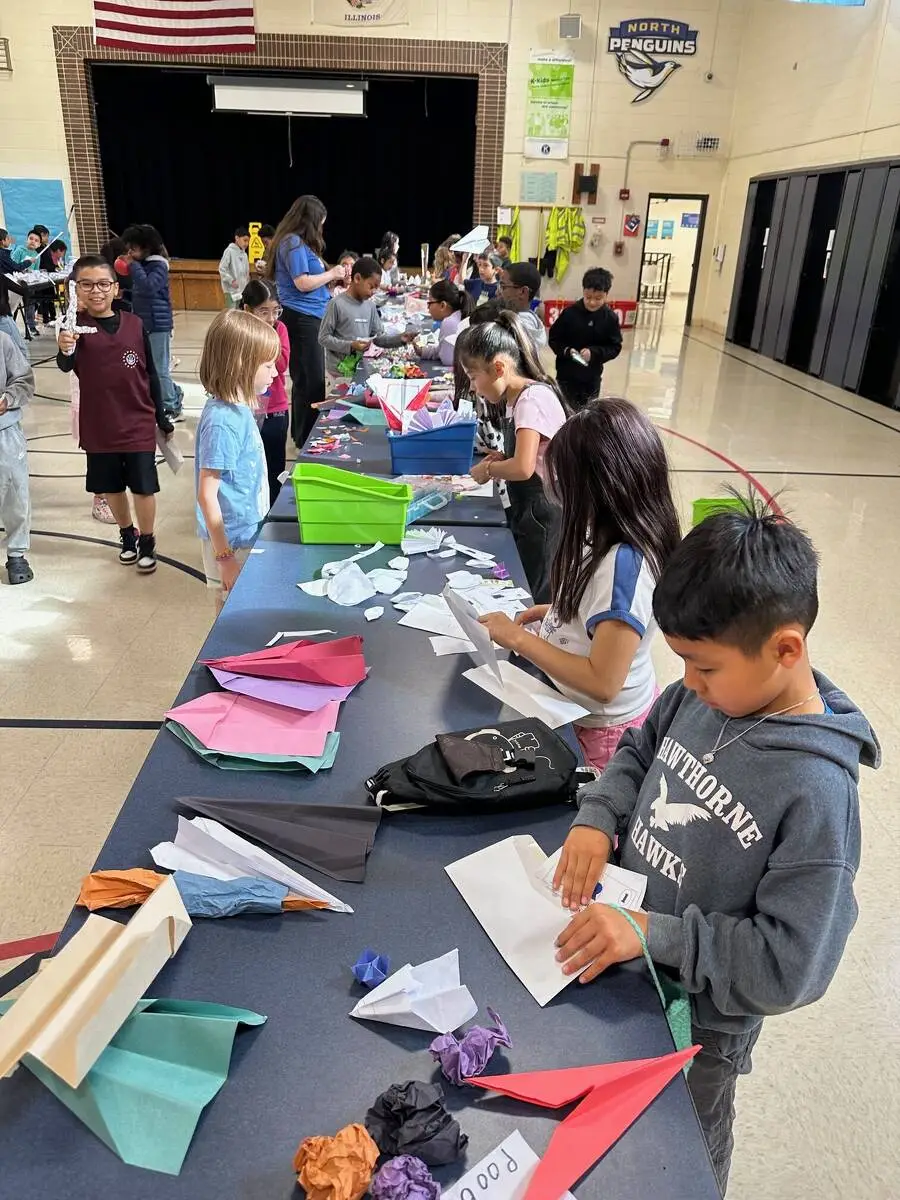 The school store is in full swing.