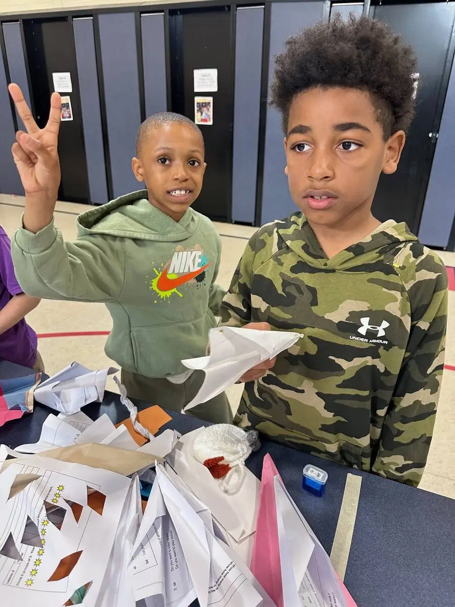 Students loved creating their own products to sell.