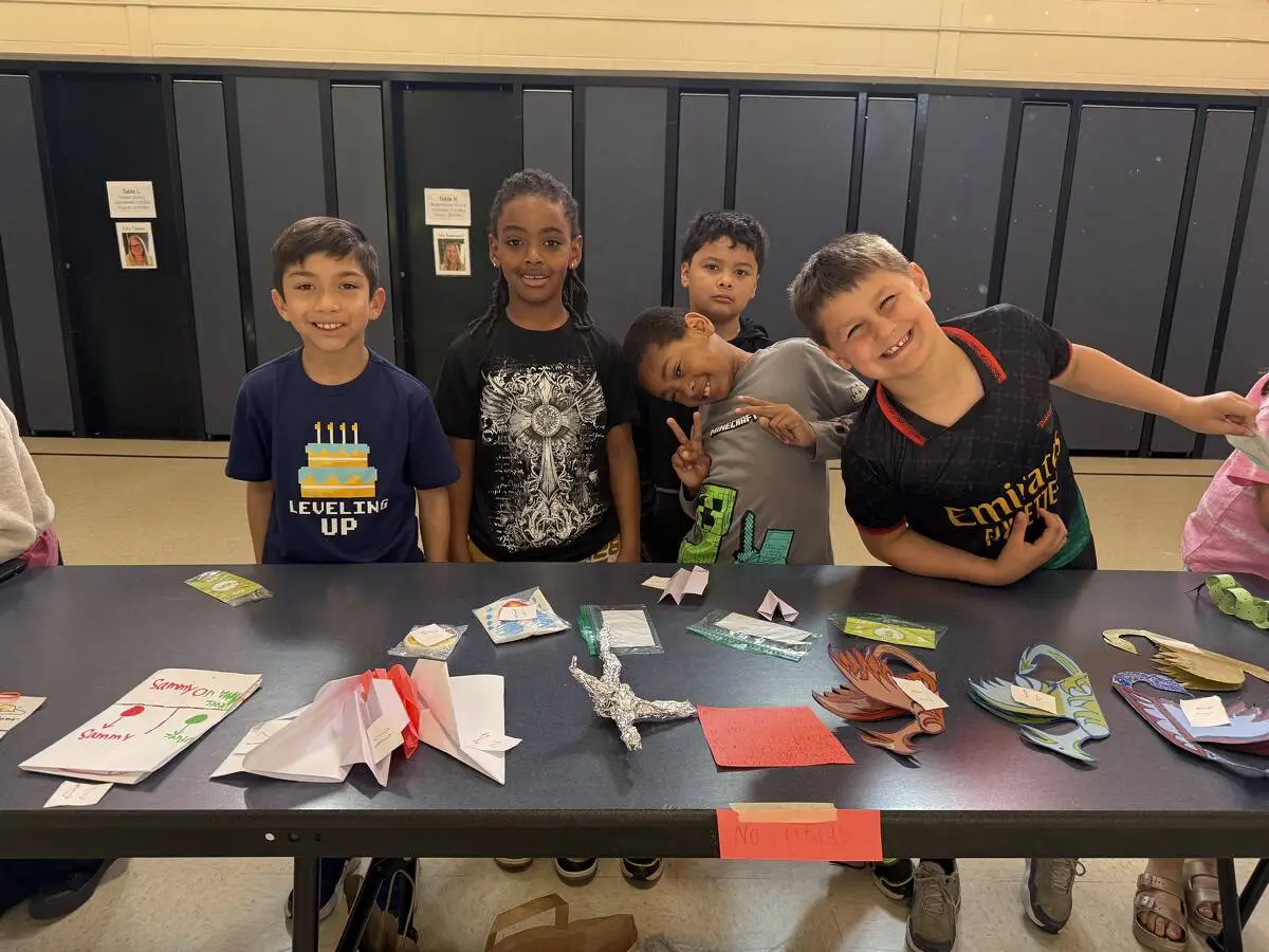 Students loved creating their own products to sell.
